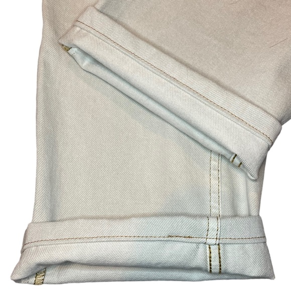 Good American Good 90s Icon Straight Leg Jeans in Bone - Picture 11 of 16